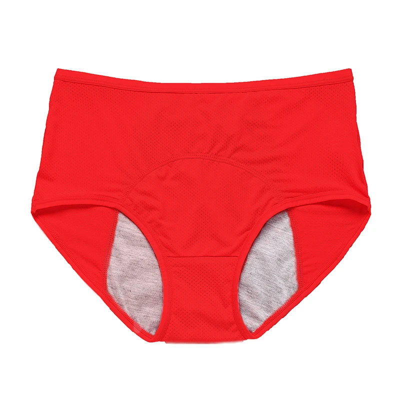 Leak-Proof Period Panties | High-Waist Menstrual Briefs | Reusable Incontinence Underwear for Women