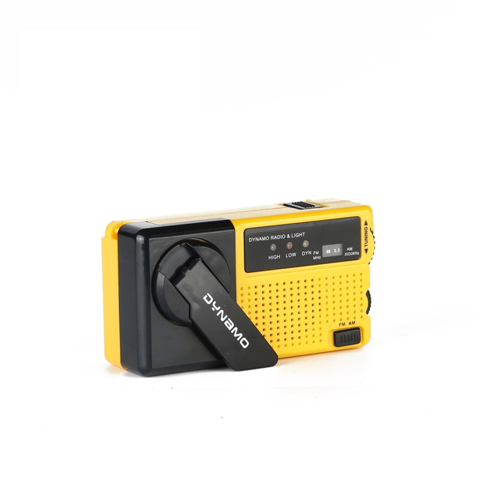 Emergency Hand-Crank Radio & LED Flashlight | AM/FM, Siren & Rechargeable Battery | Survival Essential