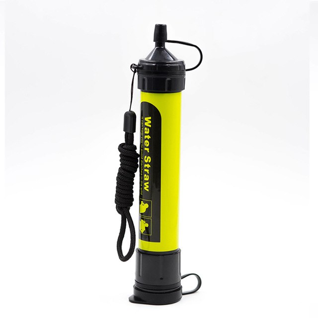 Portable Water Filter Straw | 0.01-Micron Hollow Fiber Purifier | 1000L Survival & Outdoor Filtration