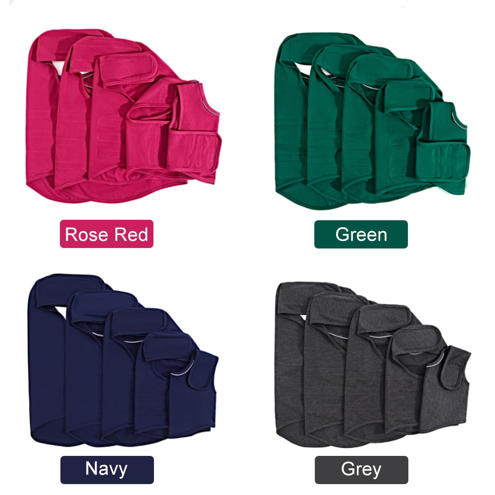 Dog Anxiety Vest Calming Thunder Shirt - Stress Relief Wrap Jacket for Dogs & Cats