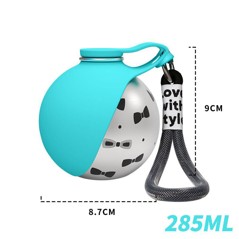 Stainless Steel Pet Water Bottle | On-the-Go Hydration for Dogs