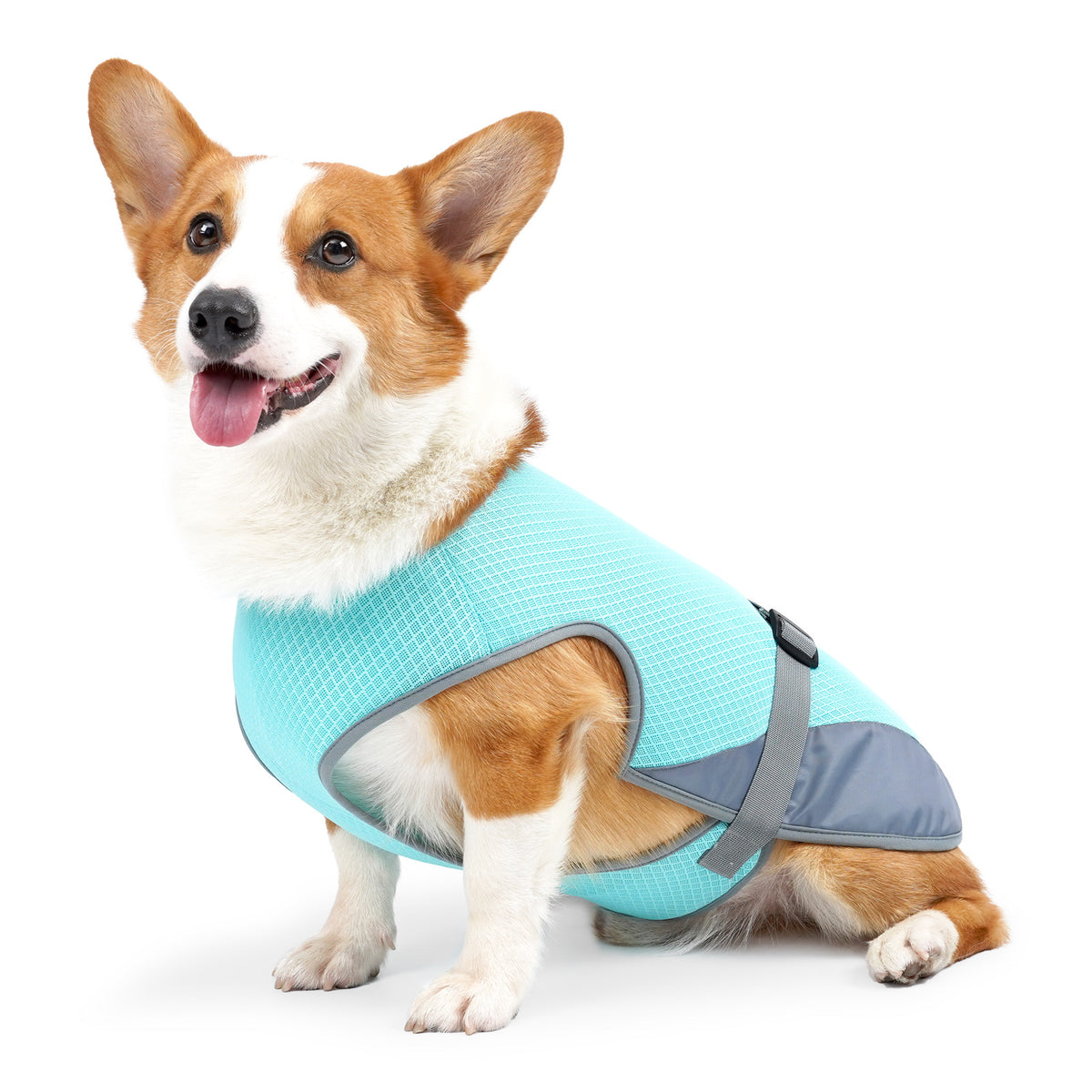 Dog Cooling Vest Summer Pet Cooling Shirt - Breathable Heat Relief Clothing for Dogs