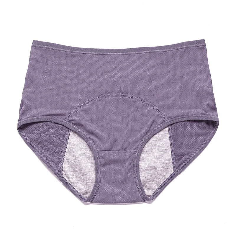 Leak-Proof Period Panties | High-Waist Menstrual Briefs | Reusable Incontinence Underwear for Women