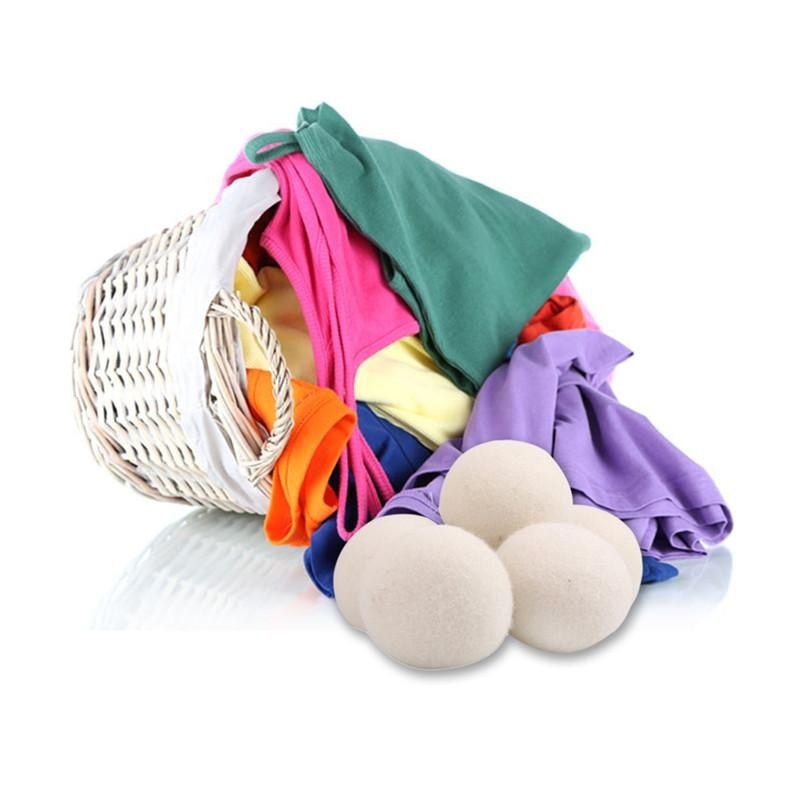 Wool Dryer Balls | Set of 6 | Natural Fabric Softener Alternative