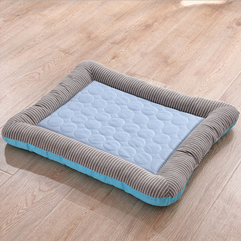 Cooling Pet Mat for Dogs & Cats | Ice Silk Summer Pad | Breathable & Soft