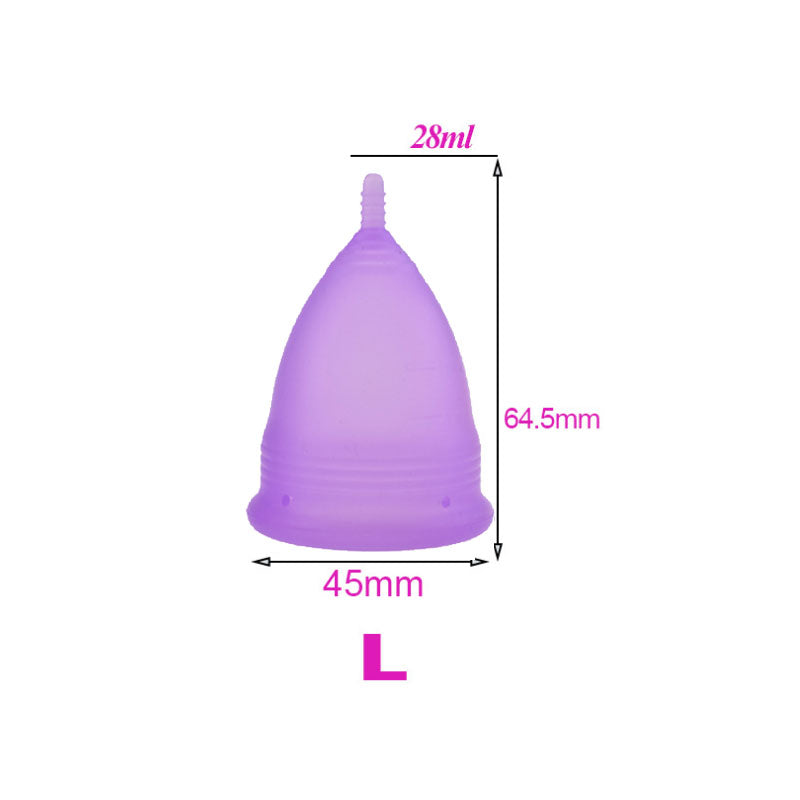 Women's Feminine Hygiene Menstrual Cup Silicone Vagina Cup Copa Menstrual De Silicona Medica Sterilizer Cup coupe menstruelle