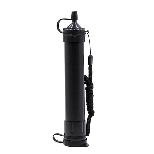 Portable Water Filter Straw | 0.01-Micron Hollow Fiber Purifier | 1000L Survival & Outdoor Filtration