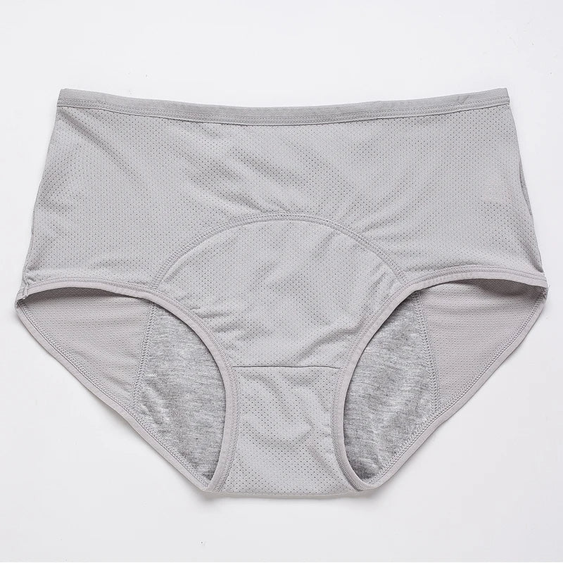 Leak-Proof Period Panties | High-Waist Menstrual Briefs | Reusable Incontinence Underwear for Women