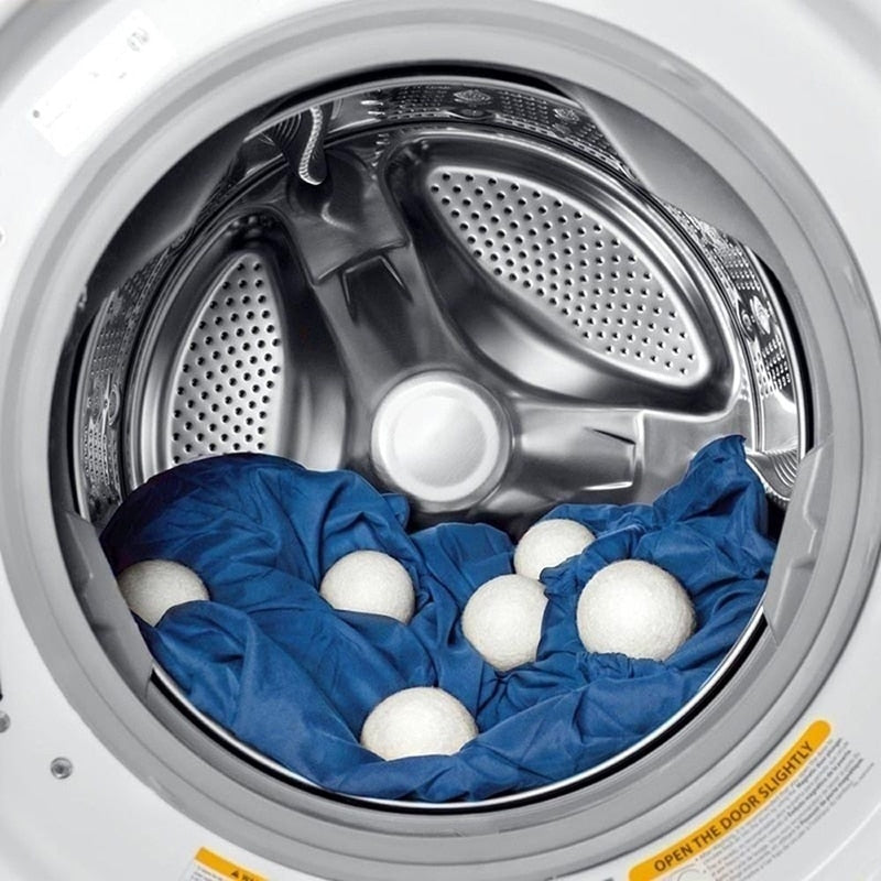 Wool Dryer Balls | Set of 6 | Natural Fabric Softener Alternative