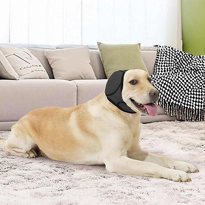 Dog Ear Muffs | Calming & Waterproof Snood for Dogs