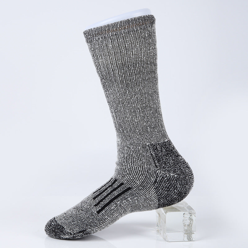Merino Wool Hiking Socks | Thickened Warm Anti-Slip Breathable Sports Socks | Men & Women